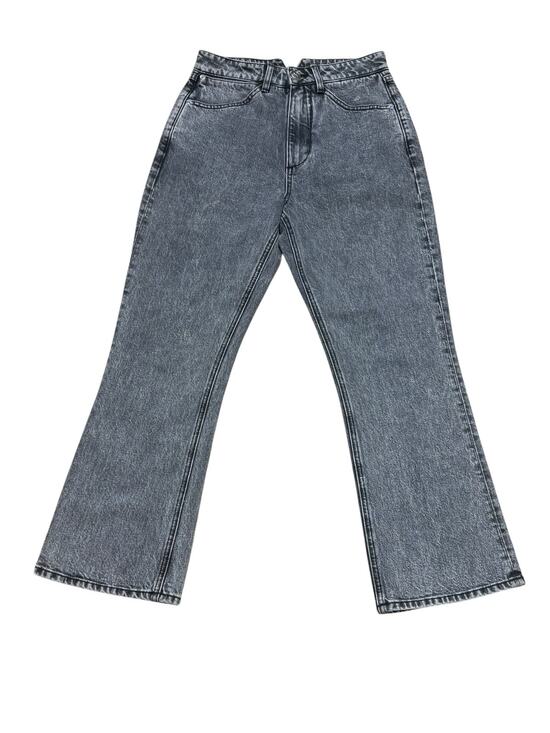 SPRWMN Denim - SPRWN Jeans Charcoal Cropped Flare Size 26